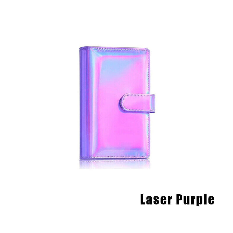 PU Leather Binder Cover Cash Envelope Planner with Pockets