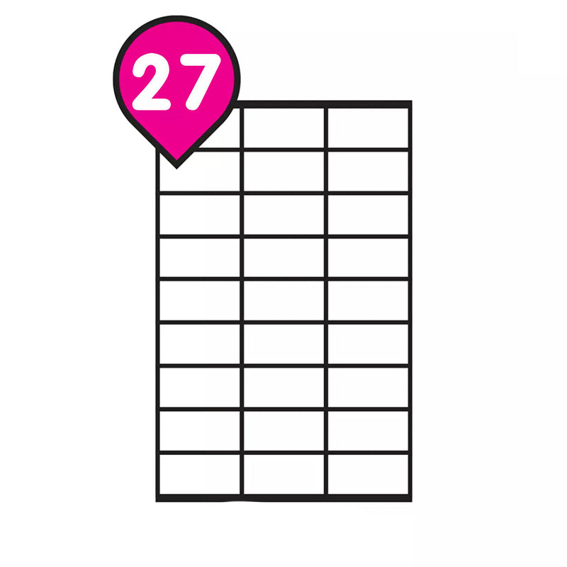 Self Adhesive Label Paper Sheets 105GSM Matte or Glossy