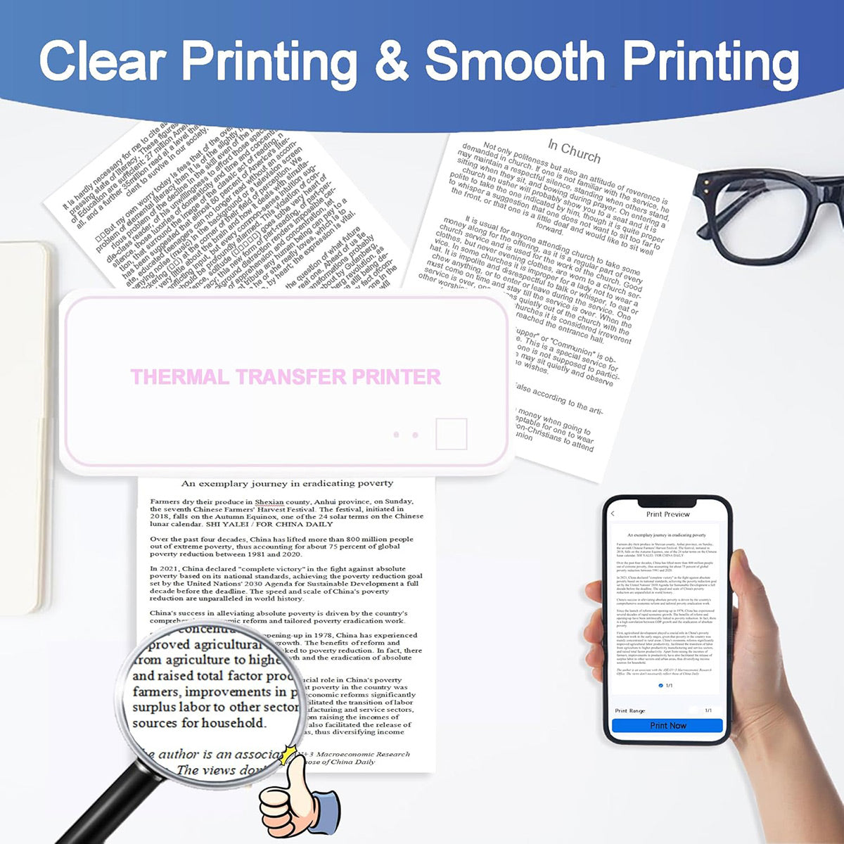 A4 Thermal Paper Rolls for POS Receipt Printers