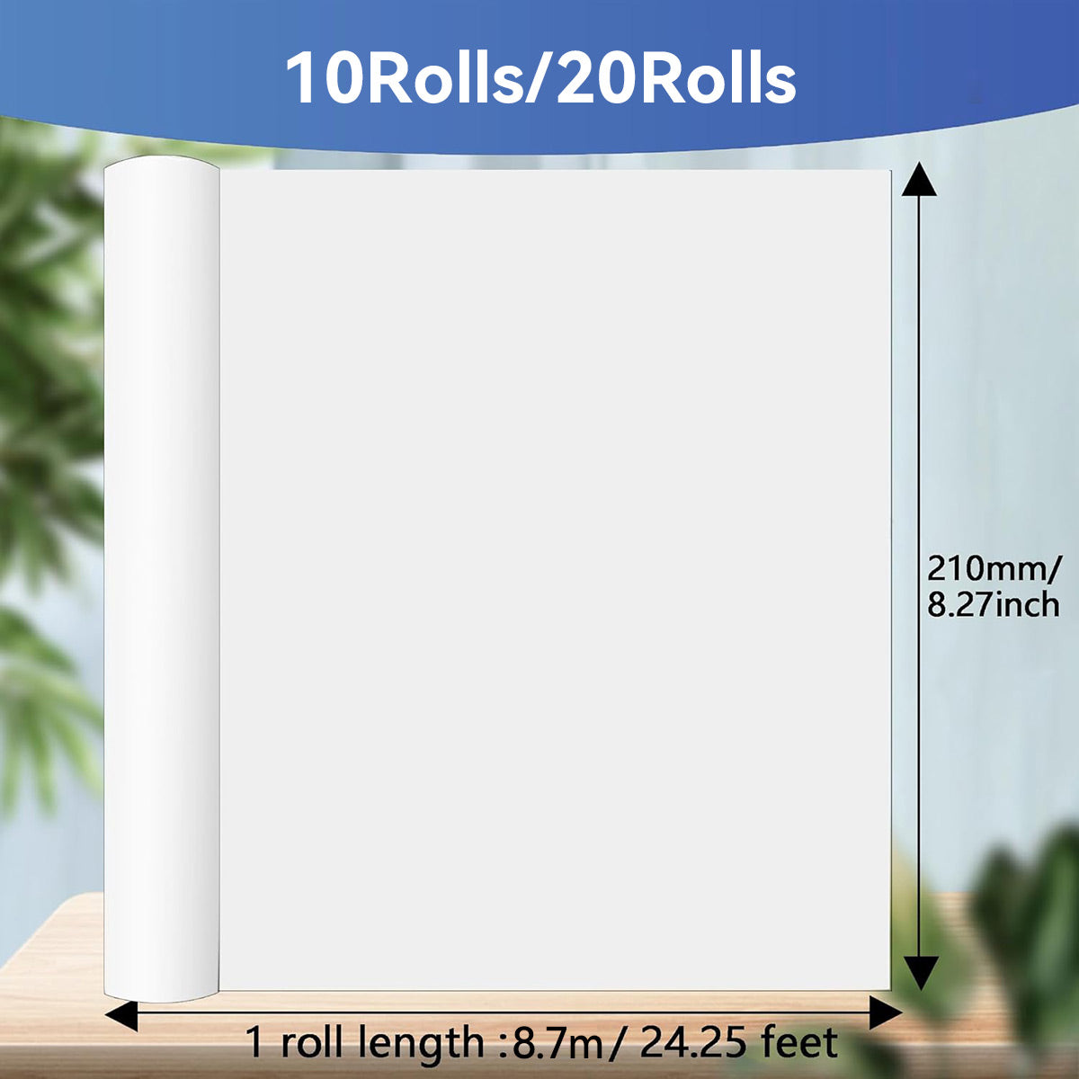 A4 Thermal Paper Rolls for POS Receipt Printers