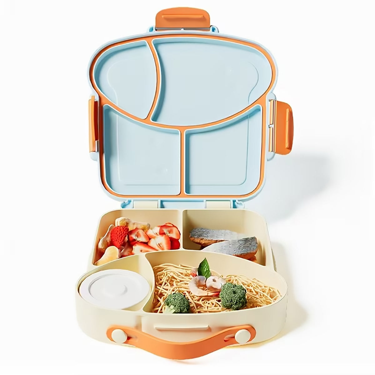 Food Grade PP Bento Lunch Box with Compartments