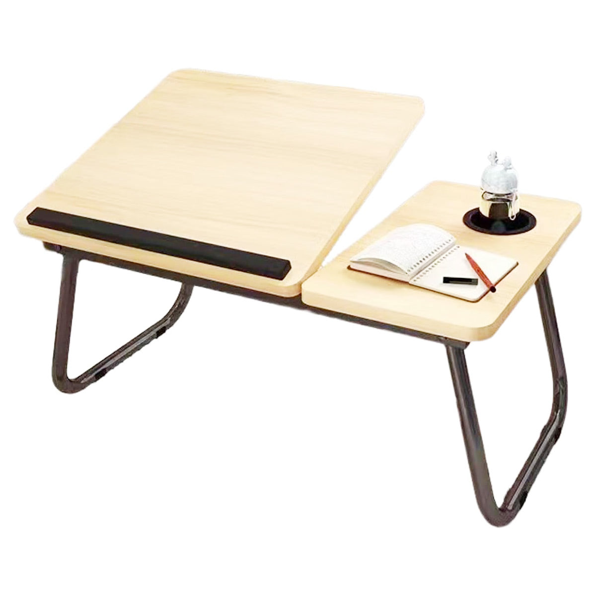 Foldable Laptop Table with 5-Level Height Adjustment