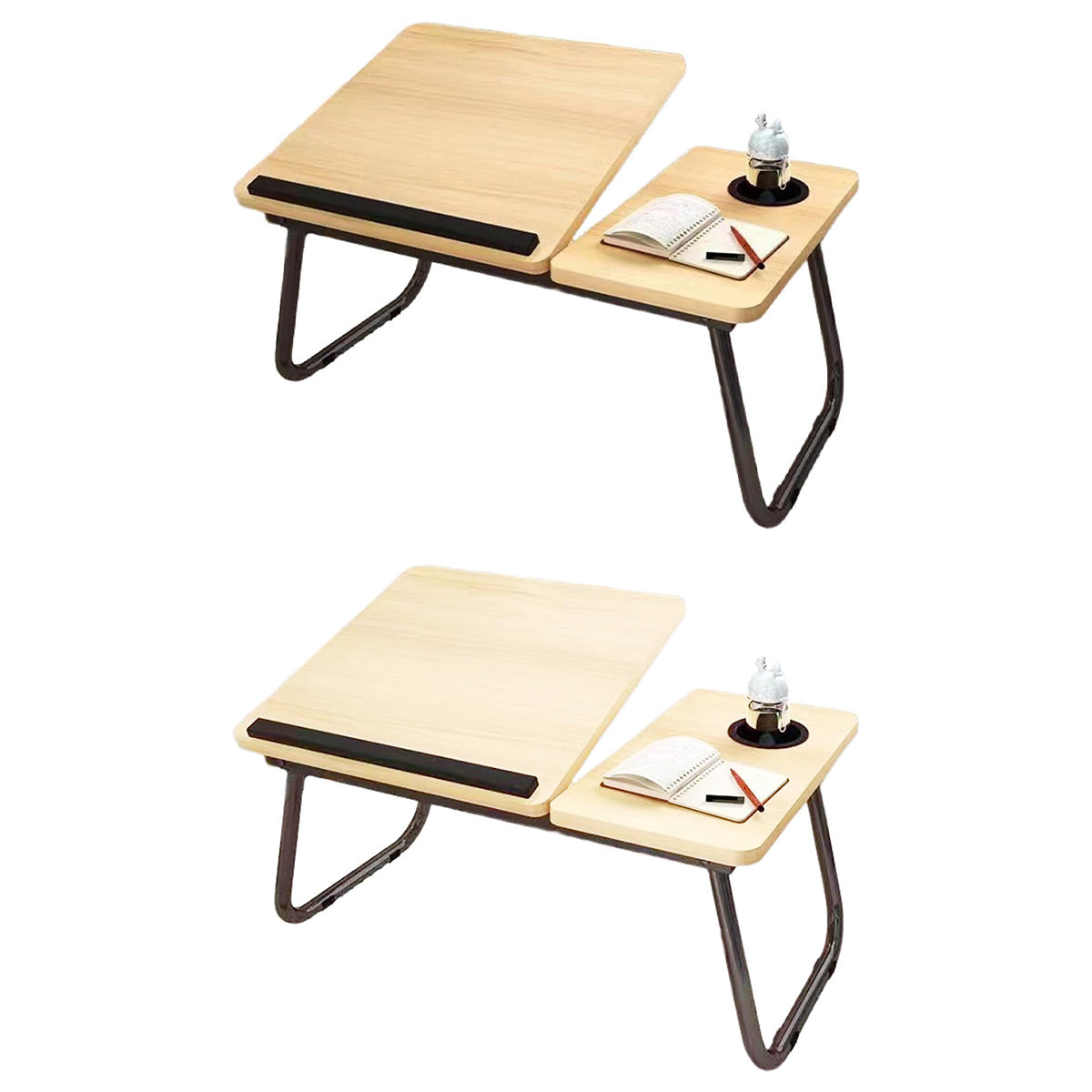 Foldable Laptop Table with 5-Level Height Adjustment