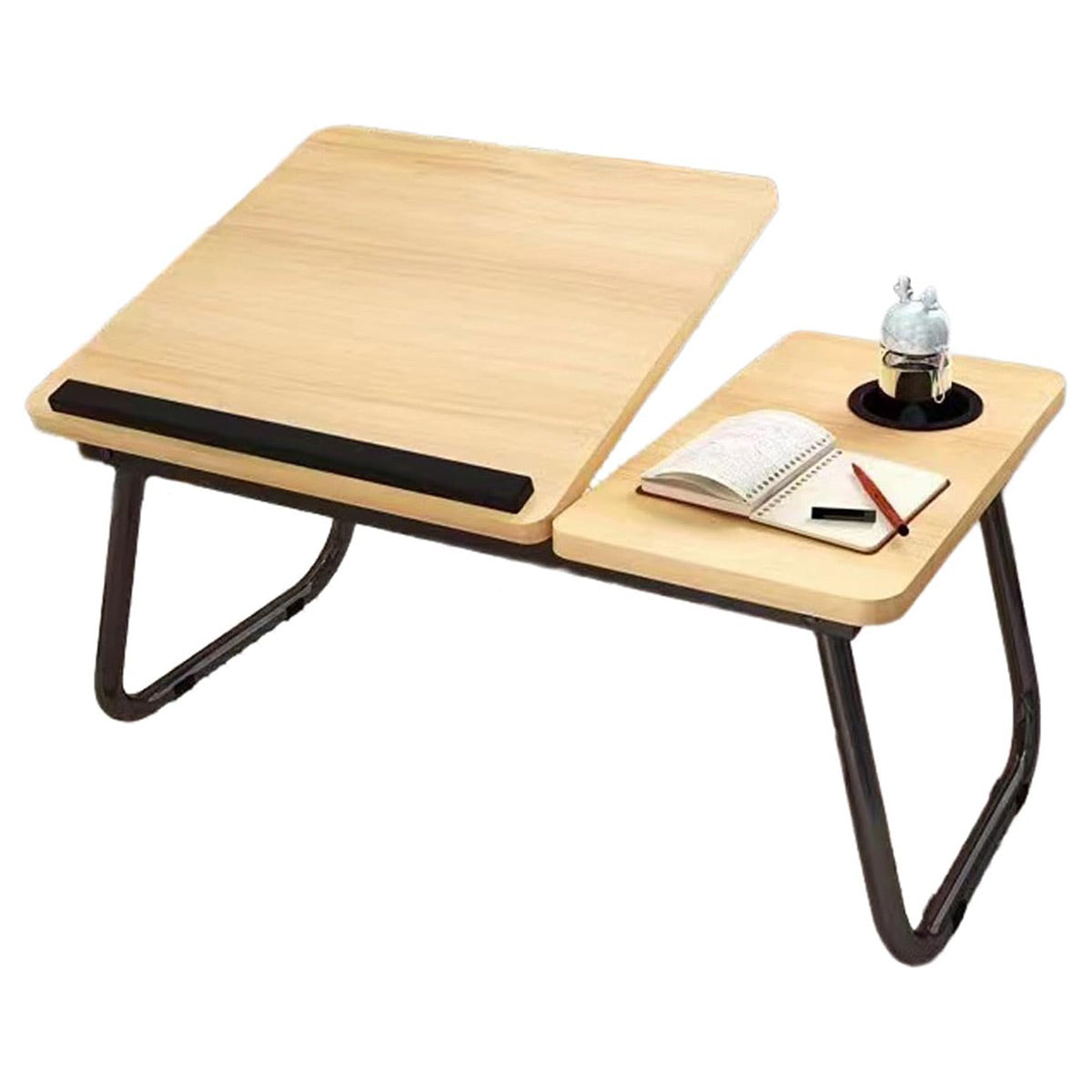 Foldable Laptop Table with 5-Level Height Adjustment