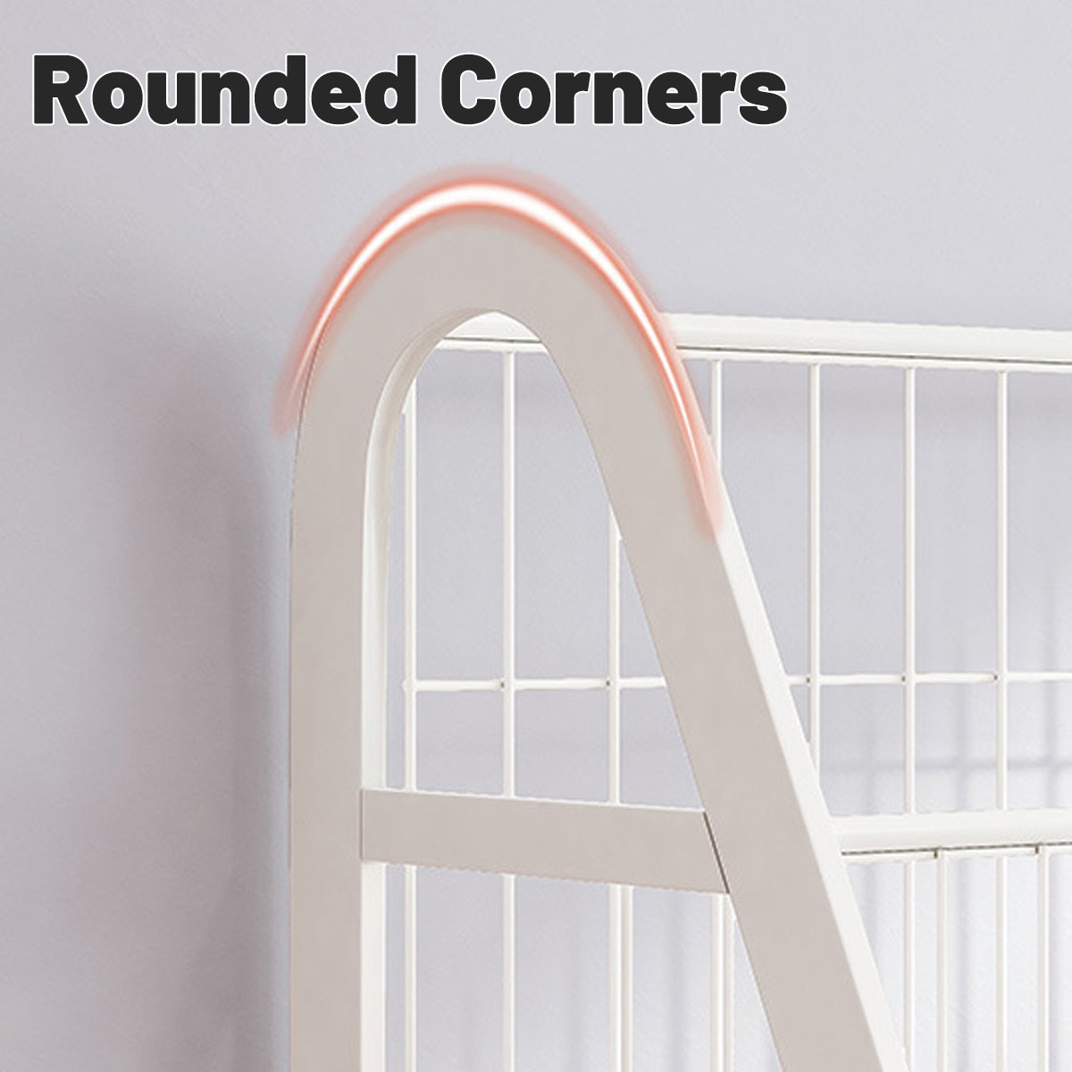 Kids Wooden Bookcase Multilayer Shelf with Wheels