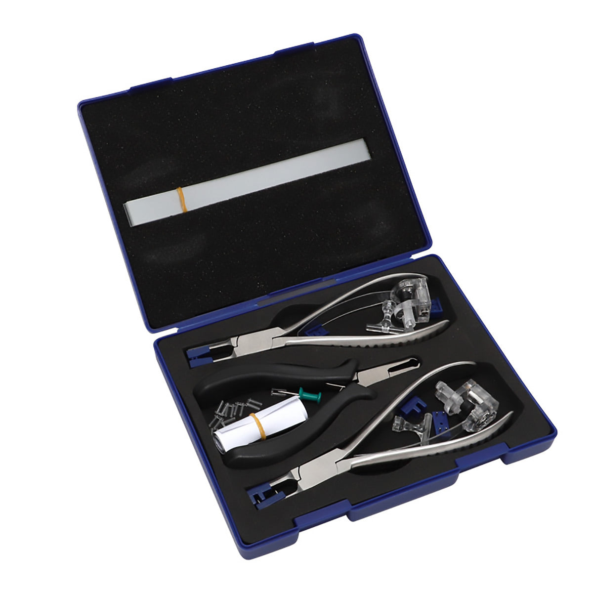 Rimless Glasses Repair Kit with Pliers and Case