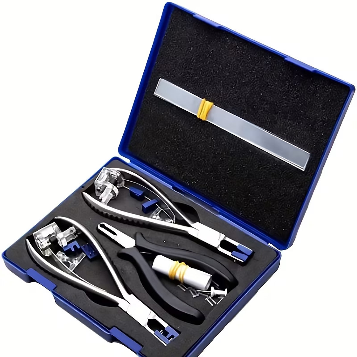 Rimless Glasses Repair Kit with Pliers and Case
