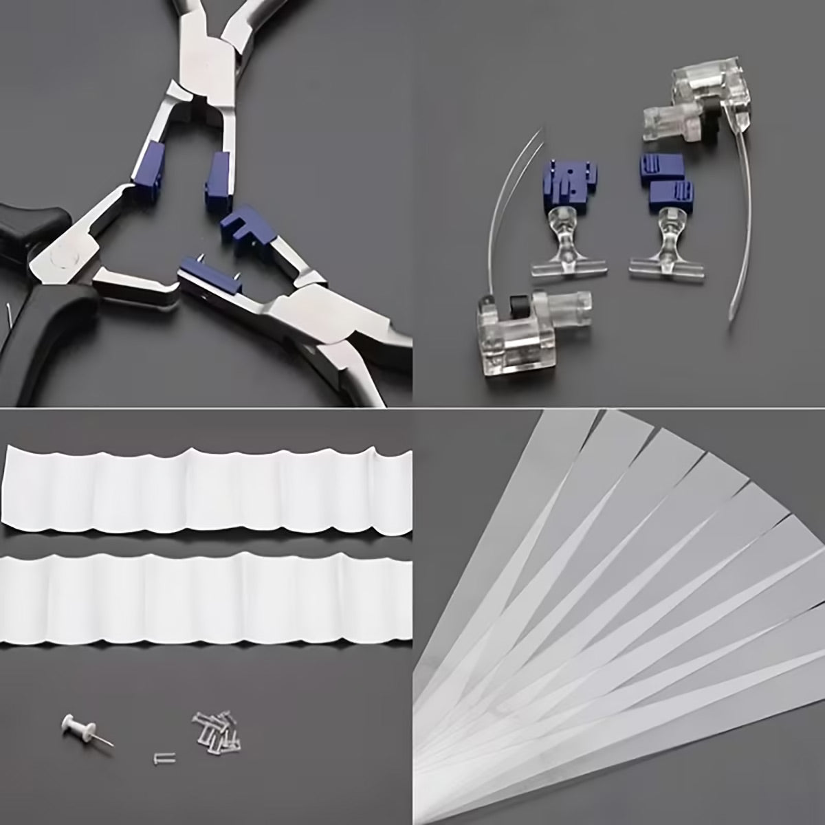 Rimless Glasses Repair Kit with Pliers and Case