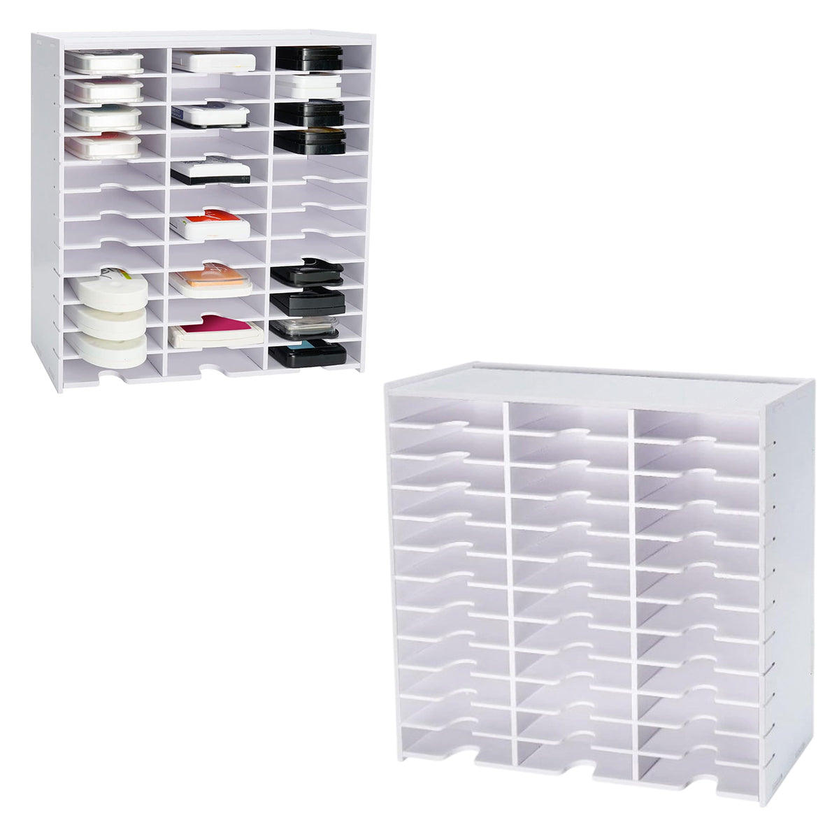 36 Compartment Storage Rack Desktop Organization