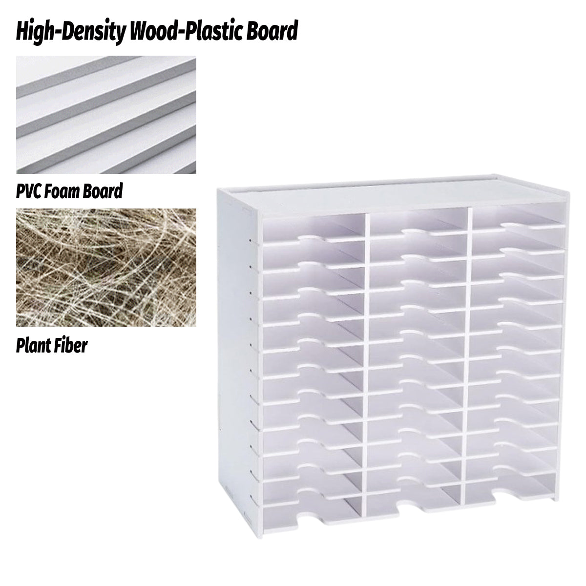 36 Compartment Storage Rack Desktop Organization