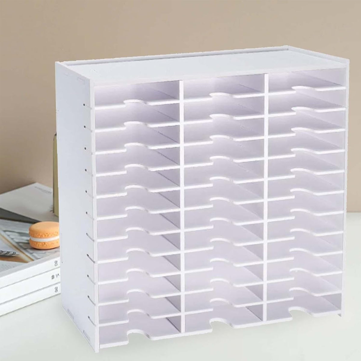 36 Compartment Storage Rack Desktop Organization