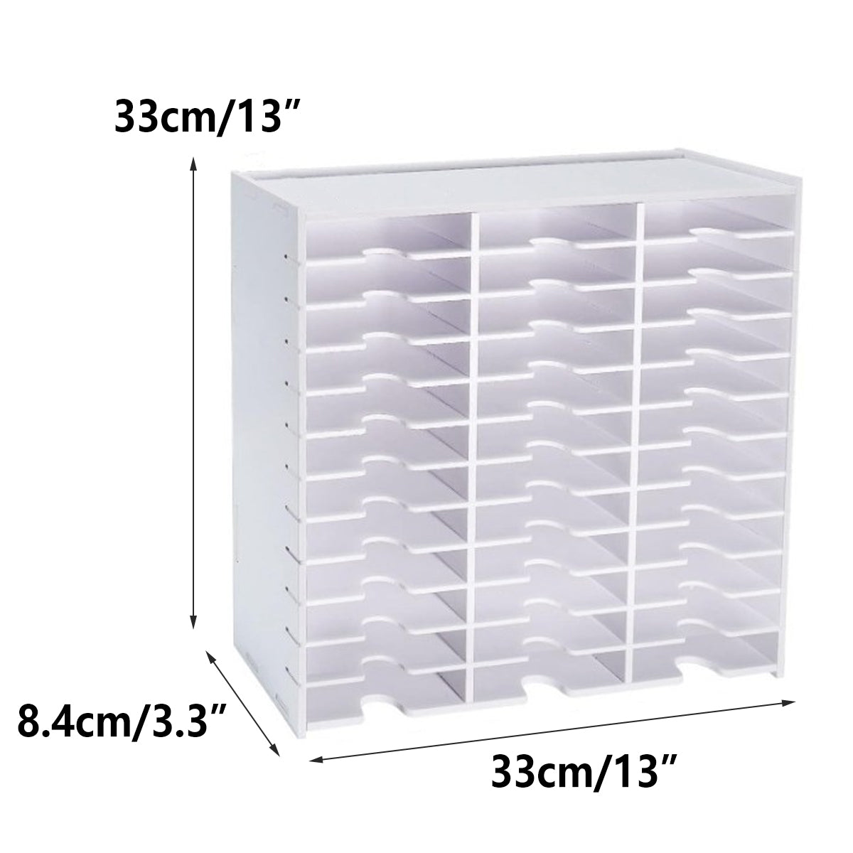 36 Compartment Storage Rack Desktop Organization