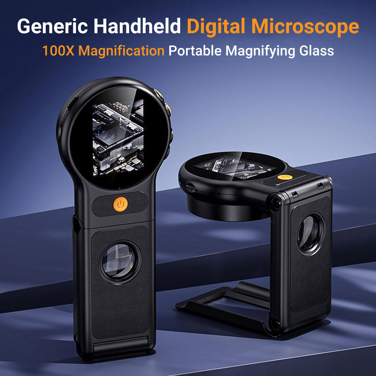 Handheld Digital 100X Magnifier with Auto Focus