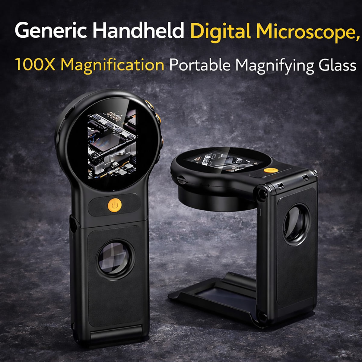 Handheld Digital 100X Magnifier with Auto Focus