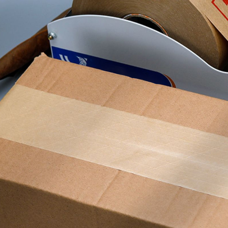 36 Rolls Kraft Paper Tape with Thread 48mm x 50m Self Adhesive