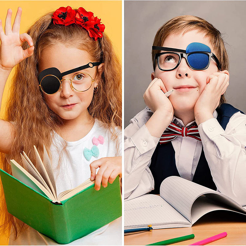 Concave Eye Patch Washable with Adjustable Strap