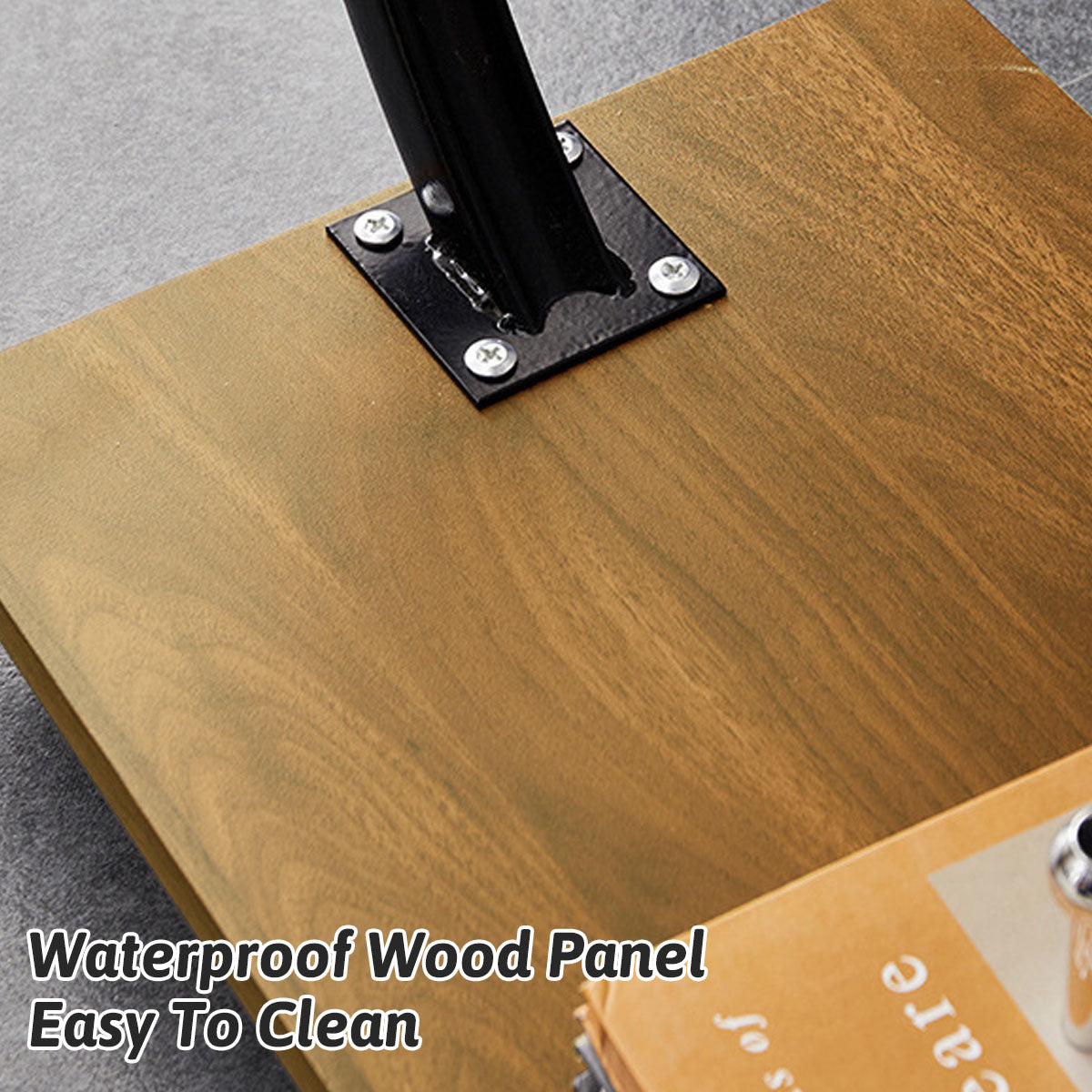 Movable Coffee Side Table Wooden Laptop Desk for Sofa Bedside