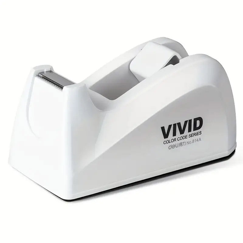 Transparent Tape Dispenser Non-Slip Base Sharp Cutter