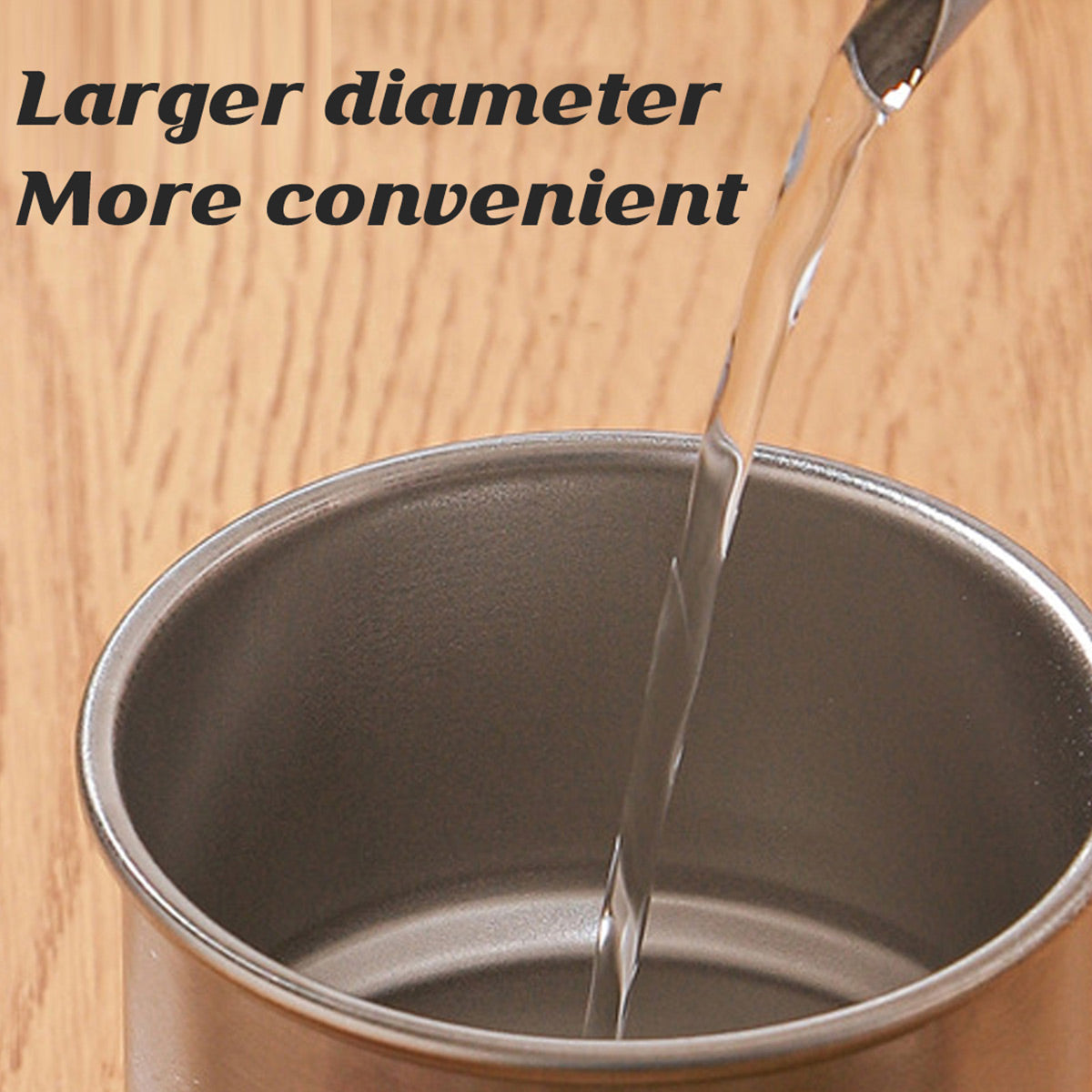 6 Pcs Stainless Steel Step Mugs 480ml Foldable