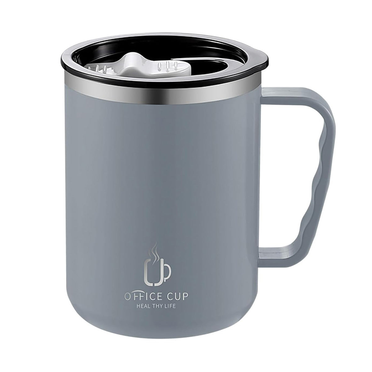 304 Stainless Steel Double Layer Mug with Scale