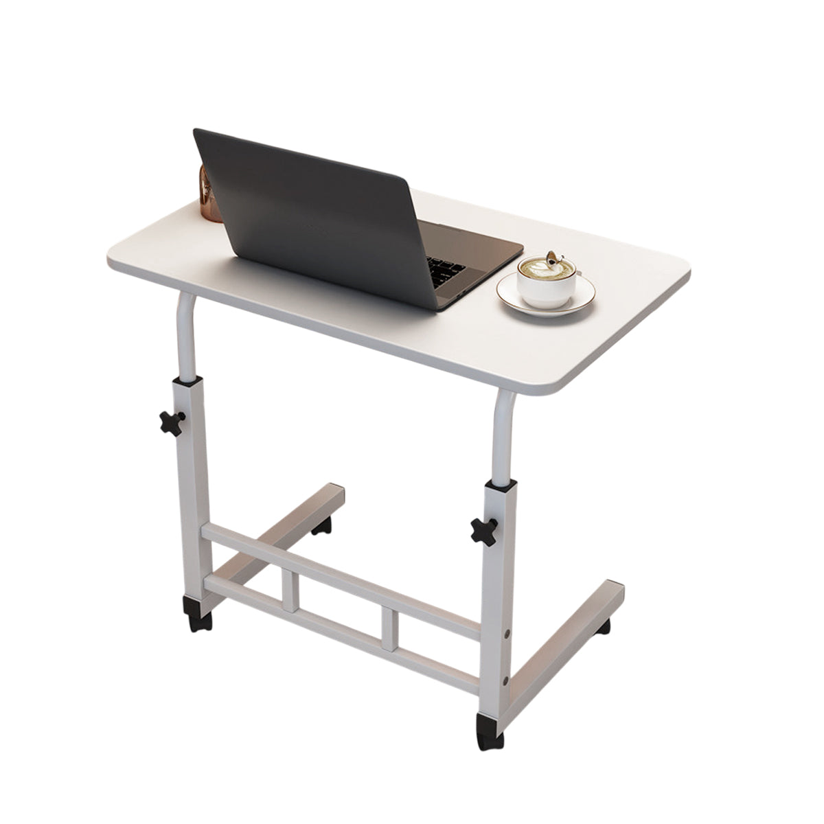Adjustable Mobile Laptop Desk with Ergonomic Height Design