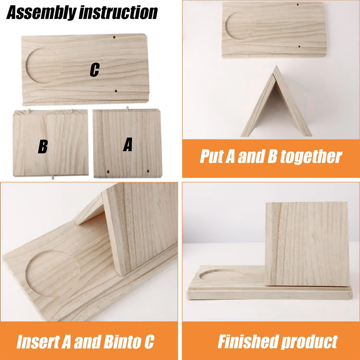 Adjustable Folding Desktop Phone and Tablet Stand Holder