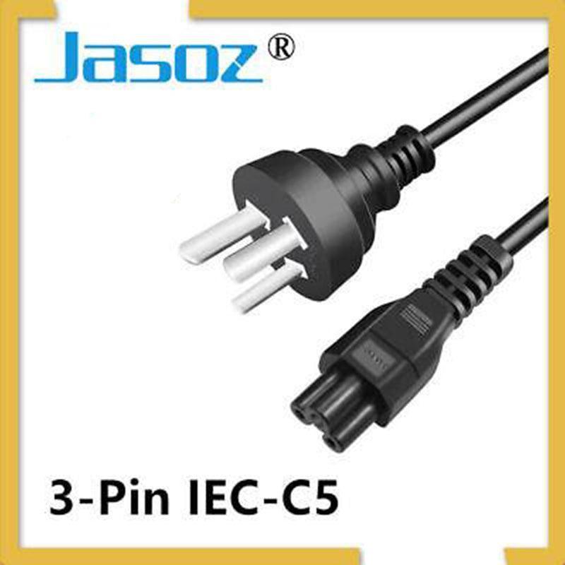 Power Cable 3 Pin Mains Clover Leaf IEC C5 Lead 1.5m