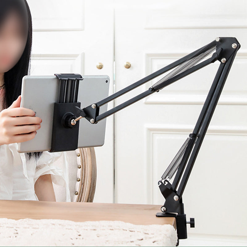 Long Arm Tablet Stand Phone Holder with 360° Rotation for Desk and Bed