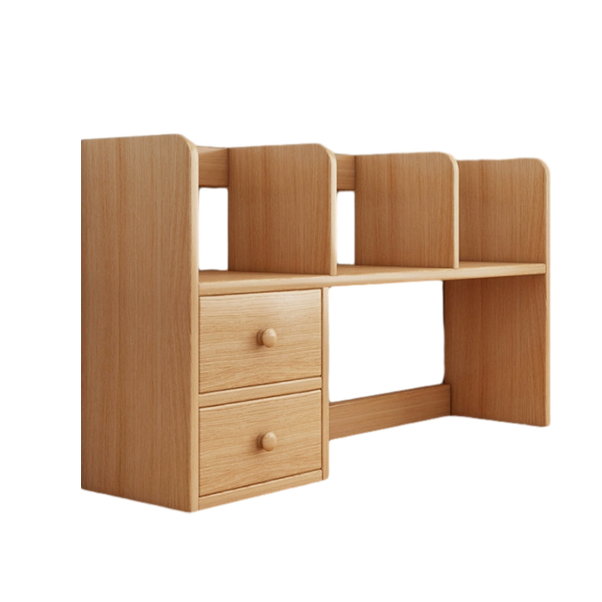 Desktop Bookshelf Organizer Bookcase Rack for Home Office Use