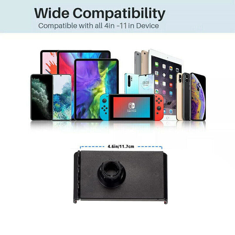 Adjustable Floor Stand Holder with Flexible Arm for Phone Tablet iPad