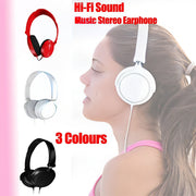 Wired Over-Ear Headphones with Hi-Fi Stereo