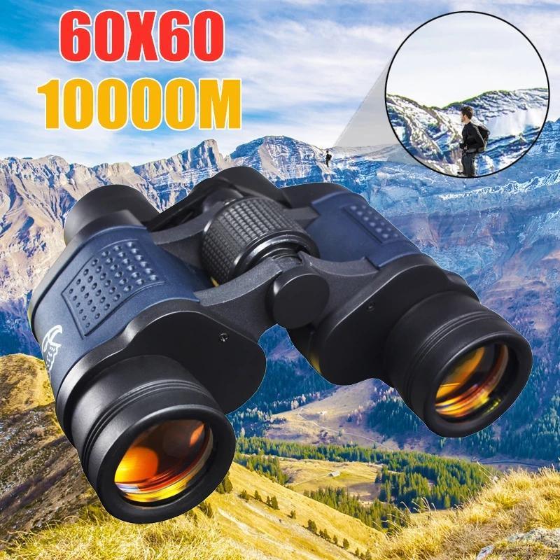 60x60 Binoculars Waterproof Low-Light Outdoor Travel Telescope