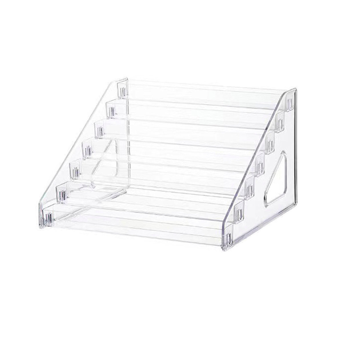 6/7 Layer Clear Acrylic Storage Rack Multi Tier Organizer Stand