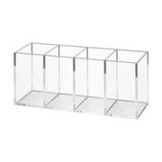Transparent Acrylic Storage Box Four-Compartment Organiser