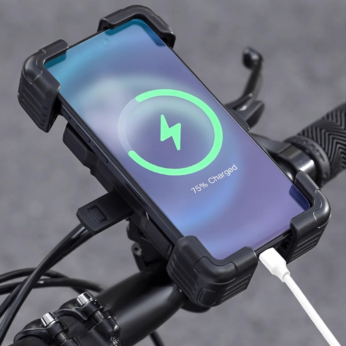 360 Degree Phone Holder with Handlebar Mount for Bike