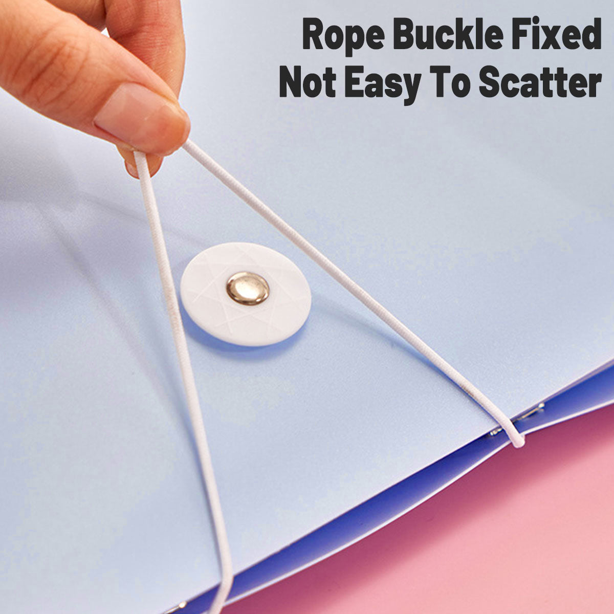 5 Pcs A4 Folder with 30 Clear Pockets for Office and School