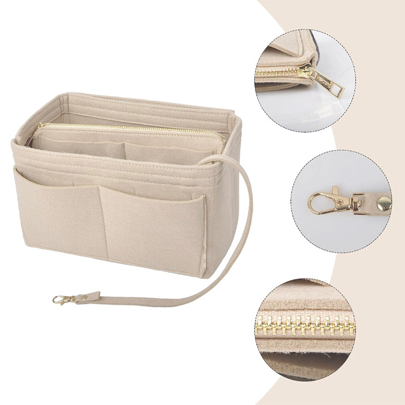 Felt Handbag Organizer Insert for Speedy Neverfull