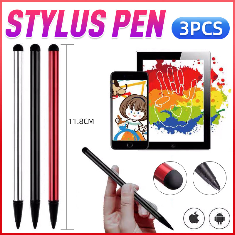 3 Pcs Universal Stylus Pen with Capacitive and Resistive Tips