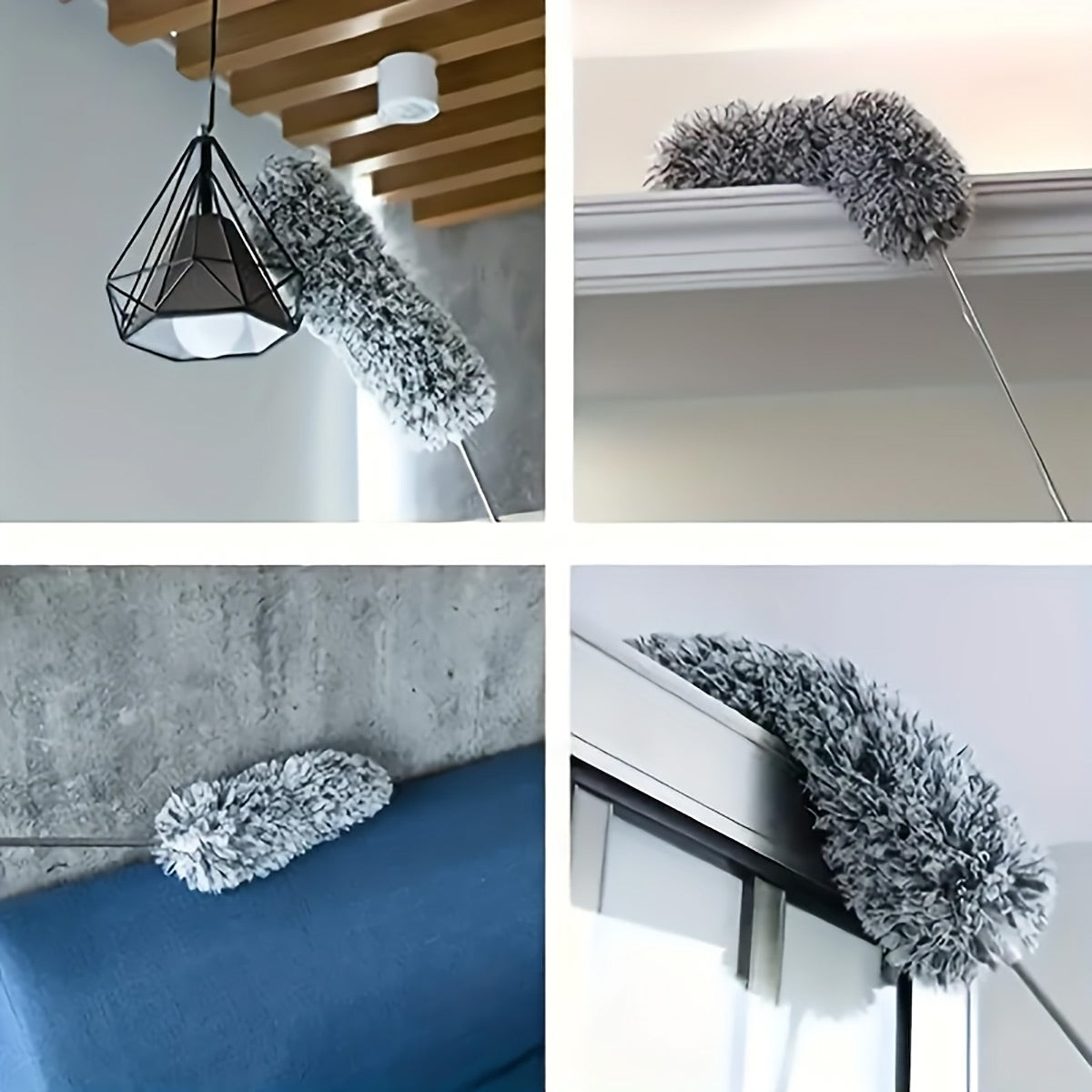 Extendable Telescopic Microfiber Duster Set