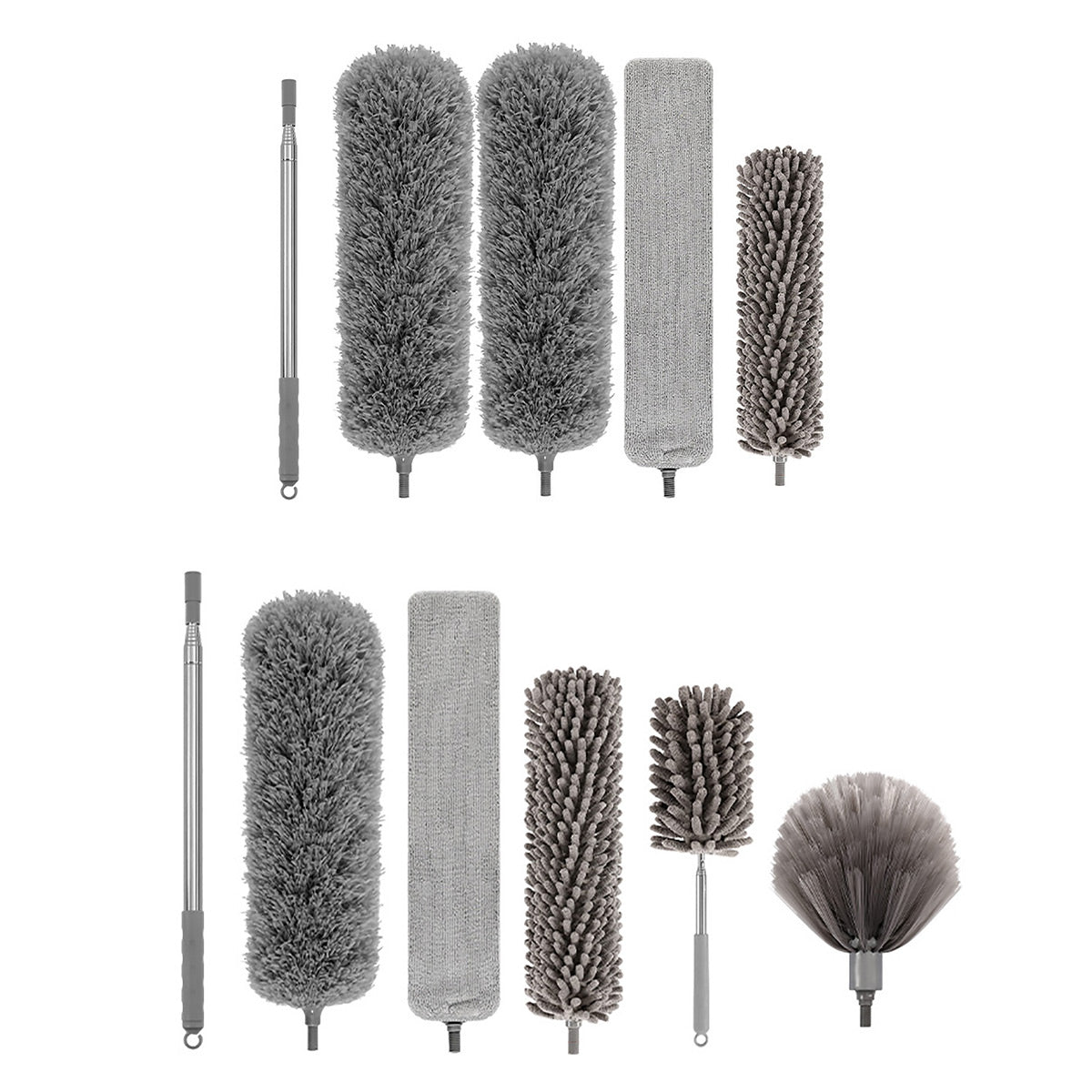 Extendable Telescopic Microfiber Duster Set
