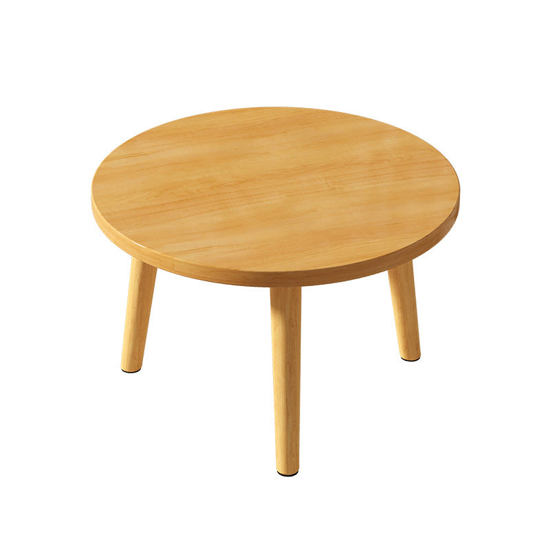 Small Round Side Table with Anti-Slip Pads 40 × 30 cm