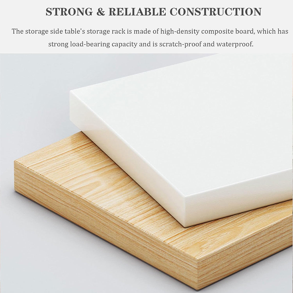 50cm Small Round Table with Compact Design for Home and Office Lounge