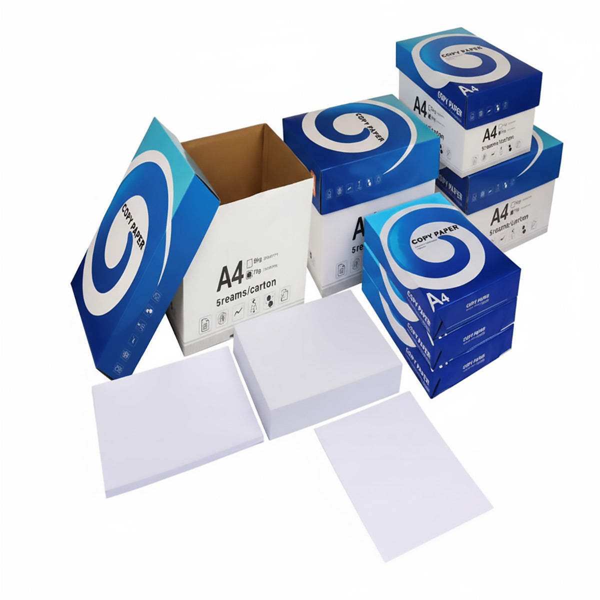 A4/A3 Printing Paper 2500 Sheets Premium White for Home and Office Documents