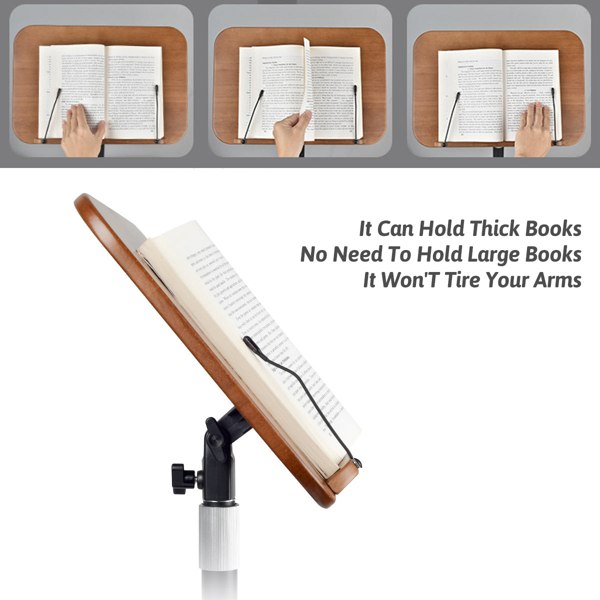 Floor Standing Reading Stand Adjustable Height and Angle