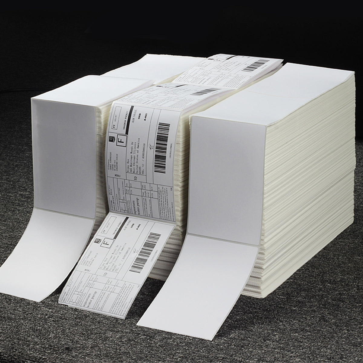 10000 Sheets Thermal Paper Foldable Labels Multipurpose Self Adhesive Set