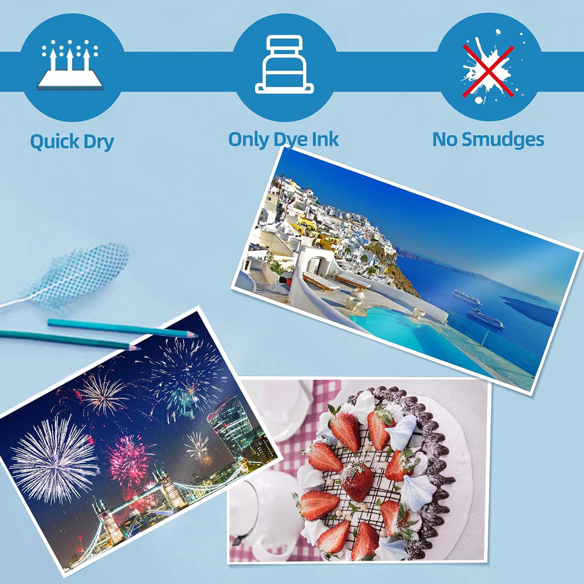 A4 Coated Paper for High-Quality Clear Printing 500 Sheets