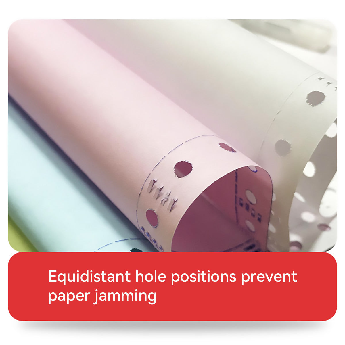 2000 Sheets 3-Part NCR Computer Paper Perforated