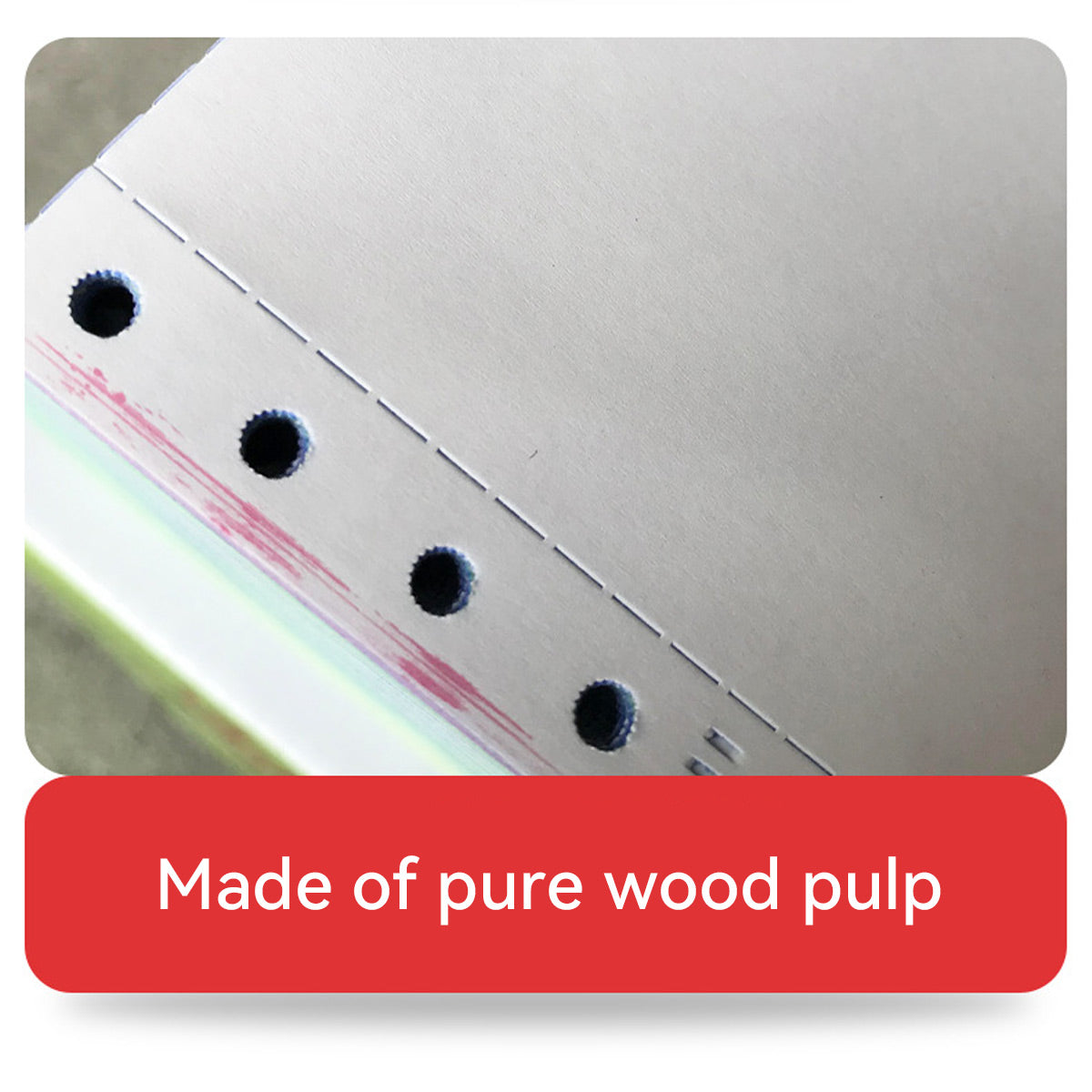 2000 Sheets 3-Part NCR Computer Paper Perforated