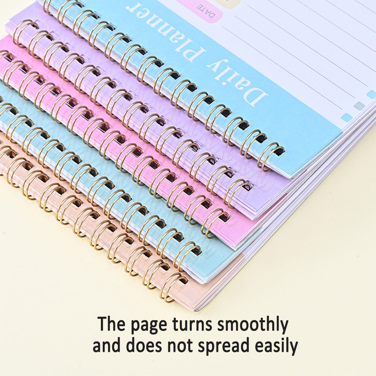20 Pcs Spiral Week Planner Notebooks 30 Pages Pastel Colours