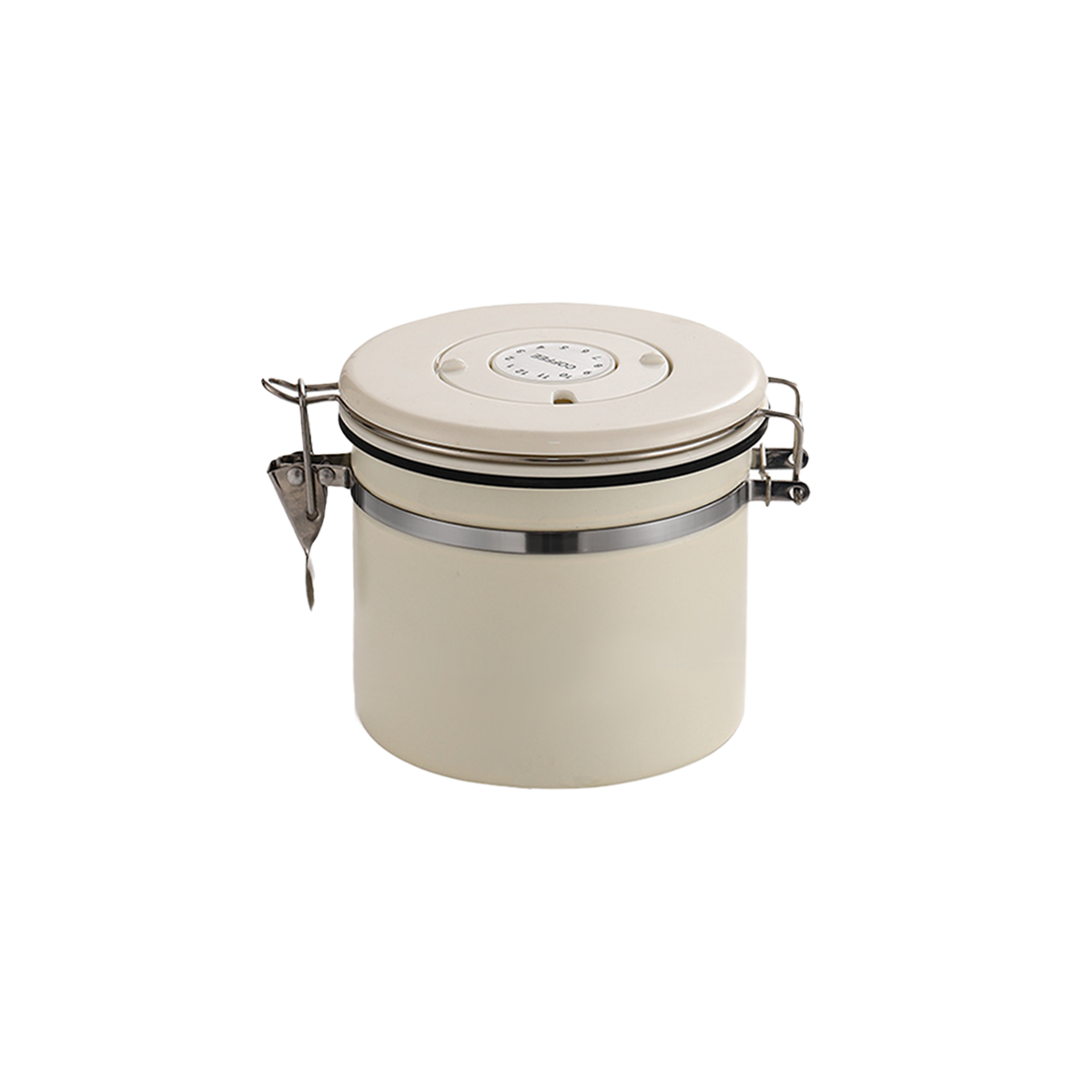 Stainless Steel Coffee Canister with CO2 Valve